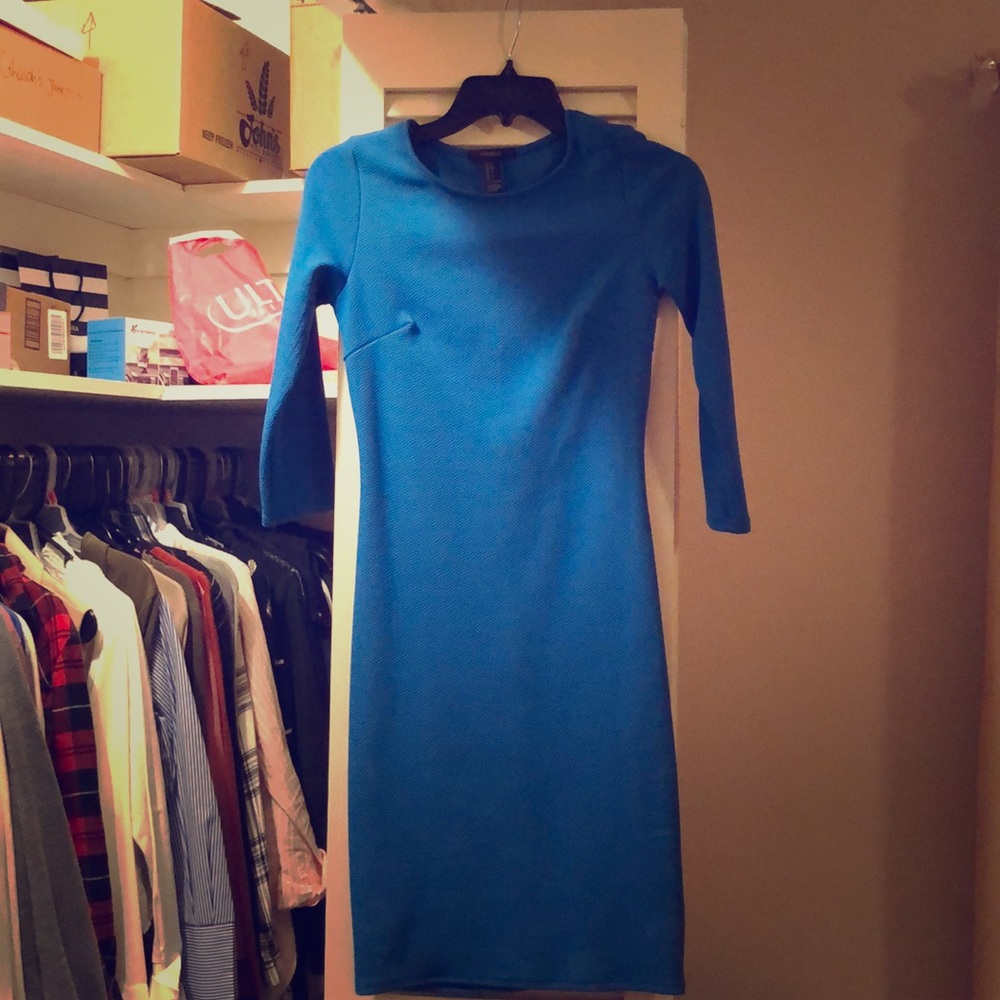 Blue party dress